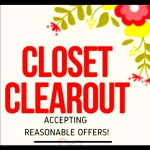 🌸Closet clear out 🌺